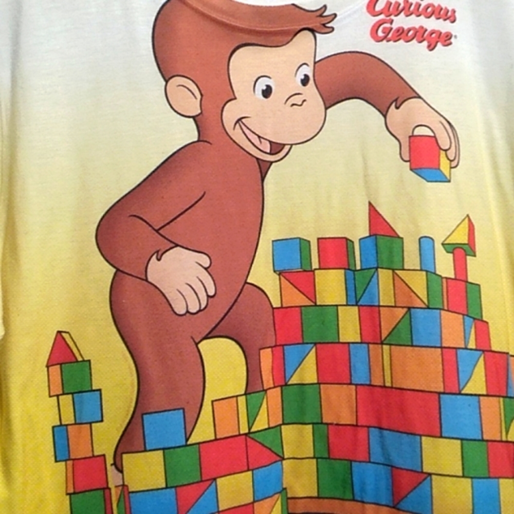 Final Sale! Curious George Vintage Building Blocks Lo… - Gem